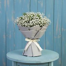 Букет цветов из:  Гипсофила в Рассвете Ростовской области