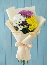 Букет цветов из:  Хризантемы в Рассвете Ростовской области