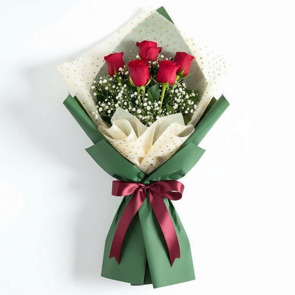 Букет цветов из: Розы в Рассвете Ростовской области