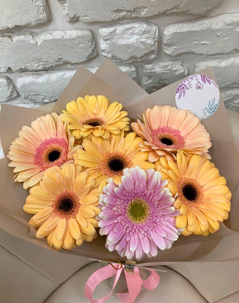 Букет цветов из: Герберы в Рассвете Ростовской области