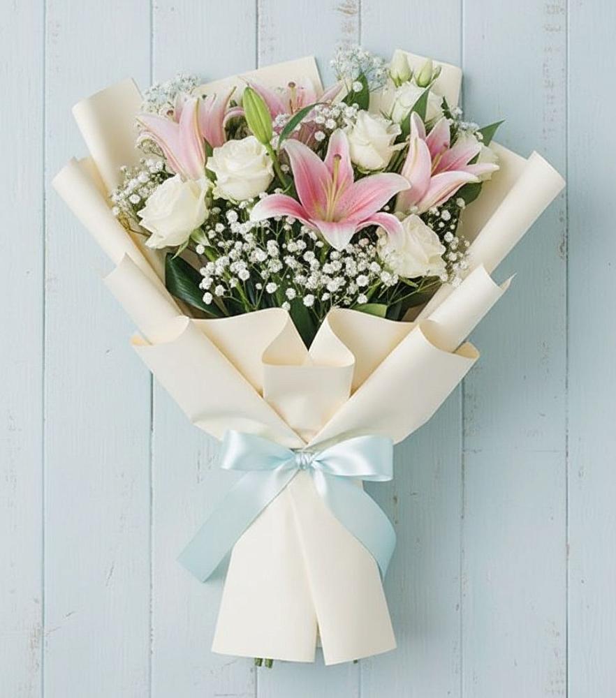 Букет цветов из: Лилии в Рассвете Ростовской области