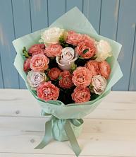 Букет цветов из:  Розы в Рассвете Ростовской области