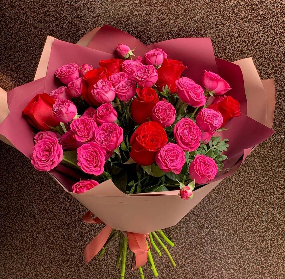 Букет В объятьях нежности в Рассвете Ростовской области