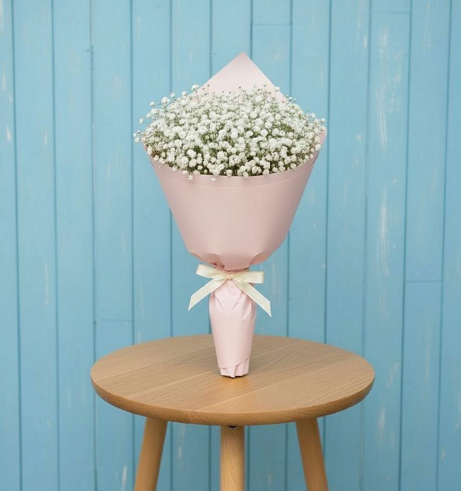 Букет цветов из: Гипсофила в Рассвете Ростовской области