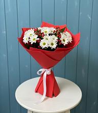 Букет цветов из:  Хризантемы в Рассвете Ростовской области