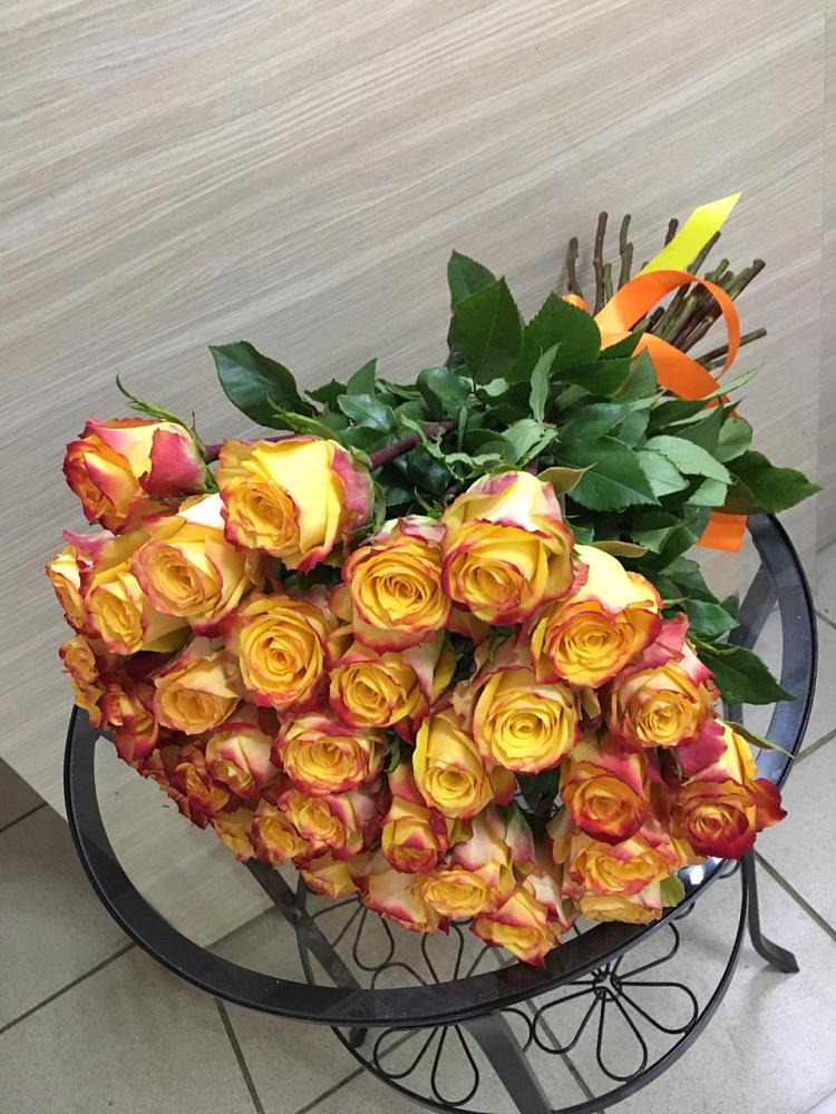 Букет Желтые розы в Рассвете Ростовской области