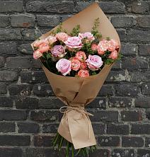 Букет цветов из:  Розы в Рассвете Ростовской области
