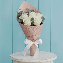 Букет цветов из:  Розы #REPLACE_PRED# Рассвете Ростовской области