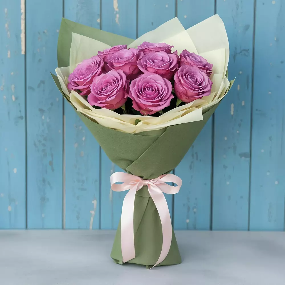 Букет Розы Фёрст Леди в Рассвете Ростовской области