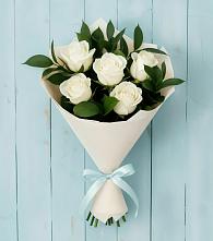 Букет цветов из:  Розы в Рассвете Ростовской области