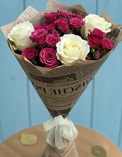 Букет цветов из:  Розы в Рассвете Ростовской области