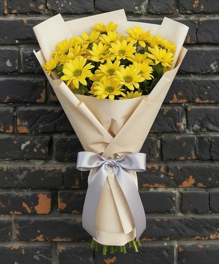 Букет цветов из: Хризантемы в Рассвете Ростовской области