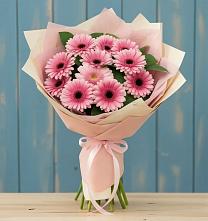 Букет цветов из:  Герберы в Рассвете Ростовской области