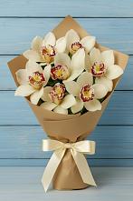 Букет цветов из:  Орхидеи и Розы в Рассвете Ростовской области